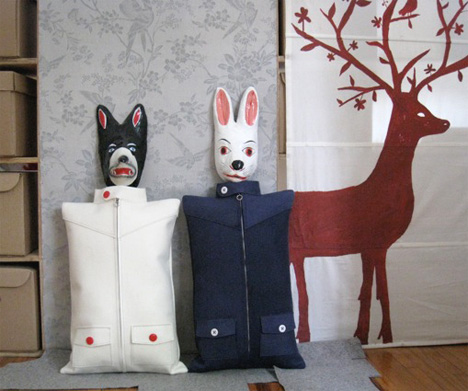 Jacket Pillows, With Heads?