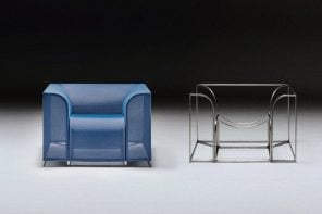 SHRINX Easy Chair removes harmful materials while maintaining comfort and style