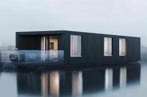 Luxurious & Sustainable Floating Homes Bring Modern Scandinavian Design To Dorset’s Lakes